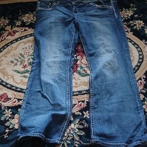 Grace Women's Blue Boot Cut Jeans